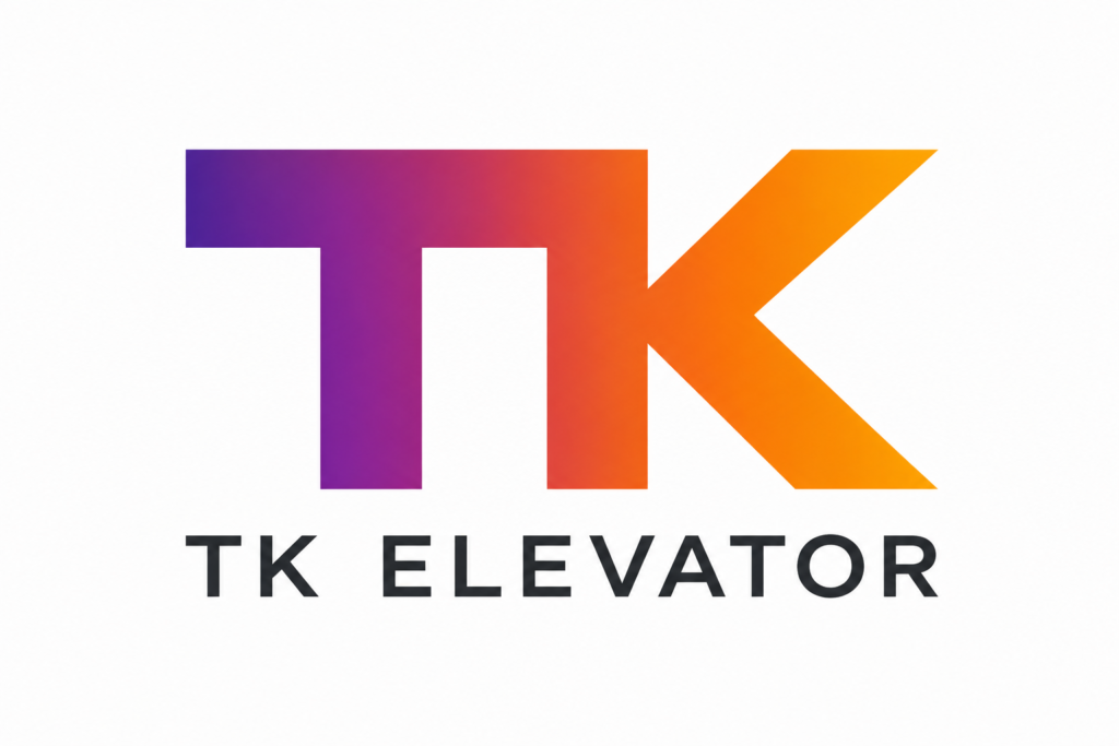 TK Elevator brand logo on a white background