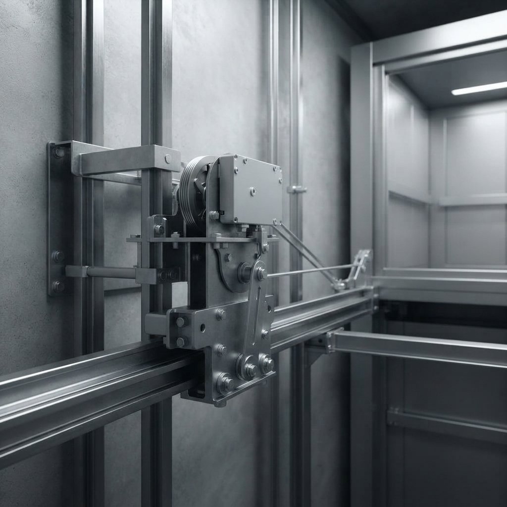 Elevator Safety Gear and Braking Mechanism
